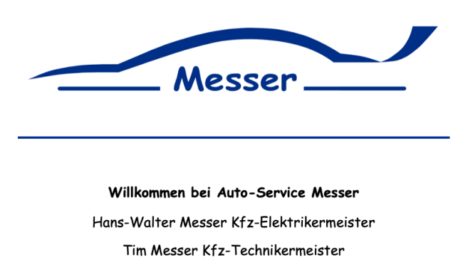 Auto-Servive-Messer