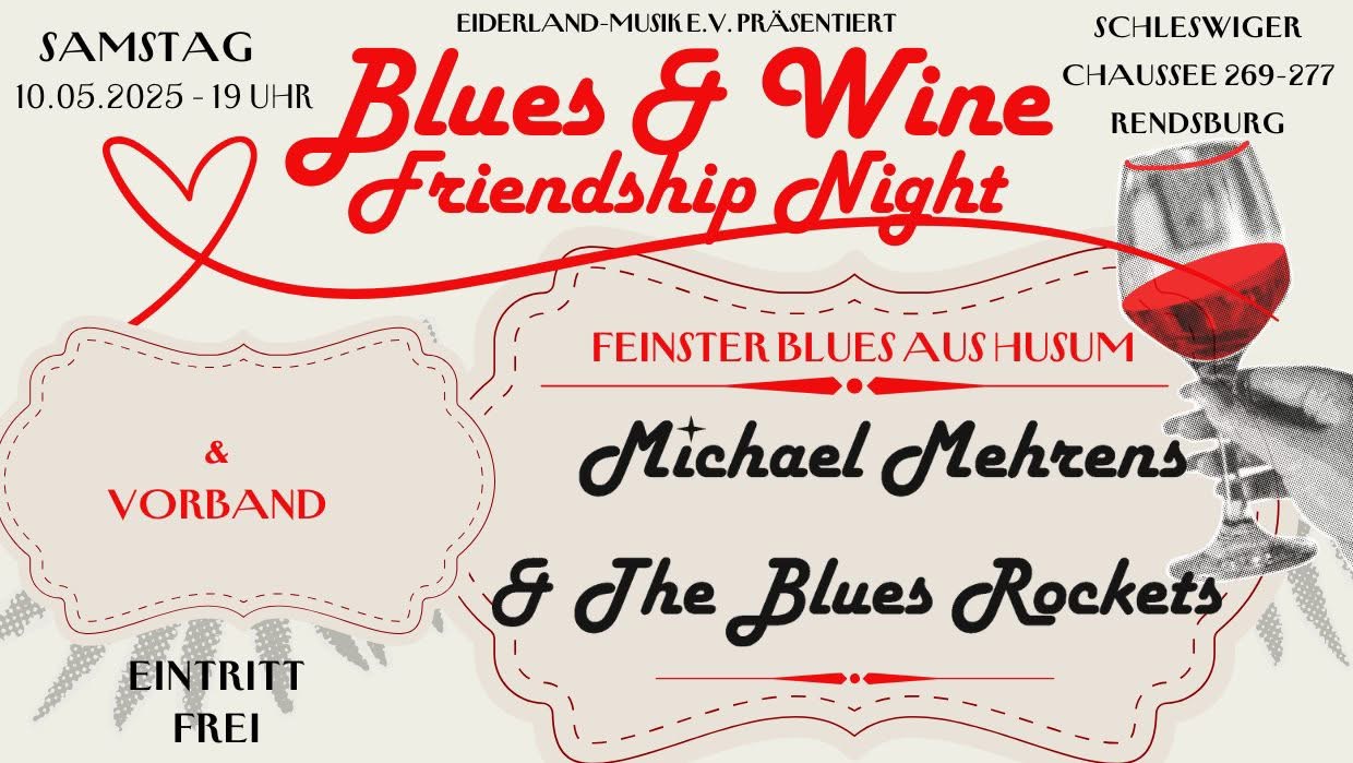 Blues & Wine Friendship Night