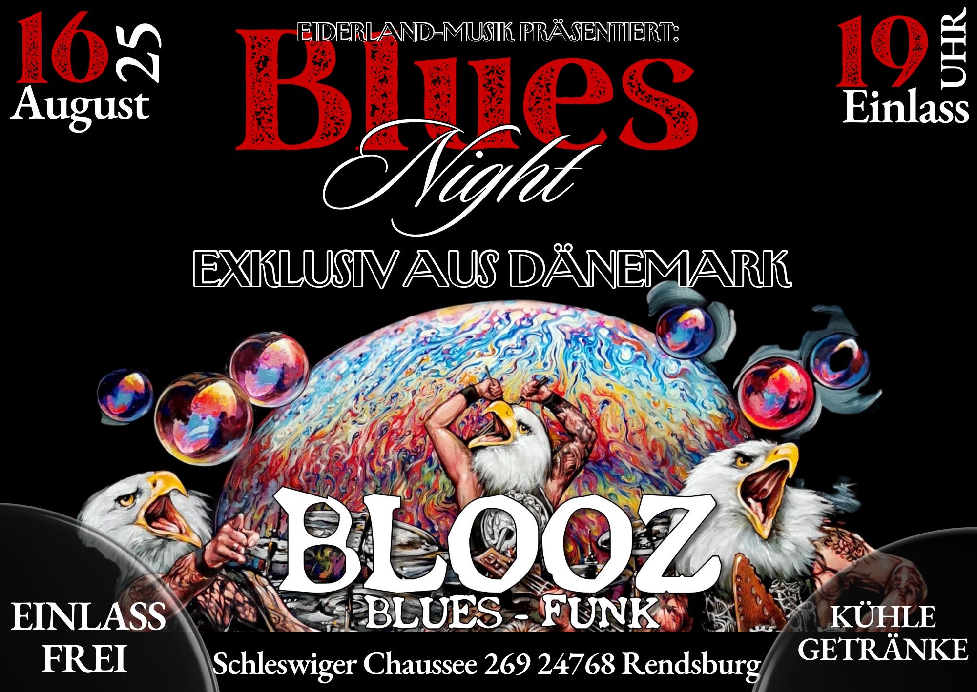 Blues Night im Eiderland-Musik e.V.