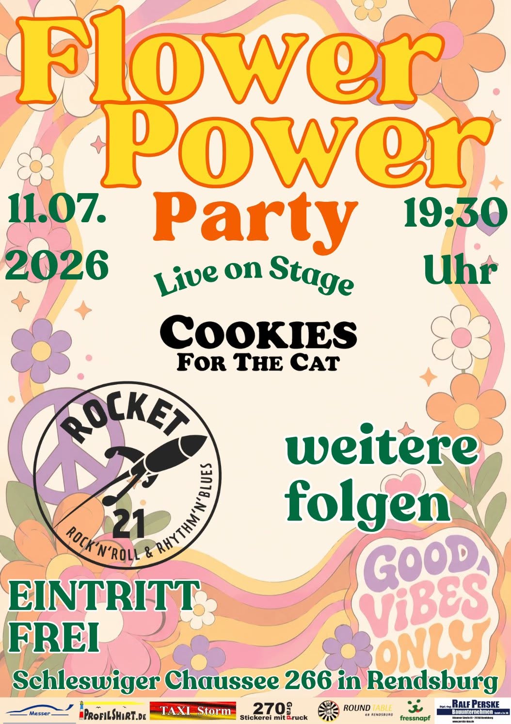 Flower Power Party 2026
