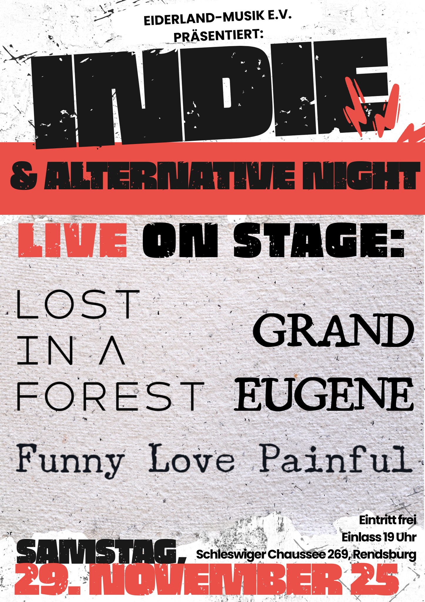 Indie- & Alternativerock Night