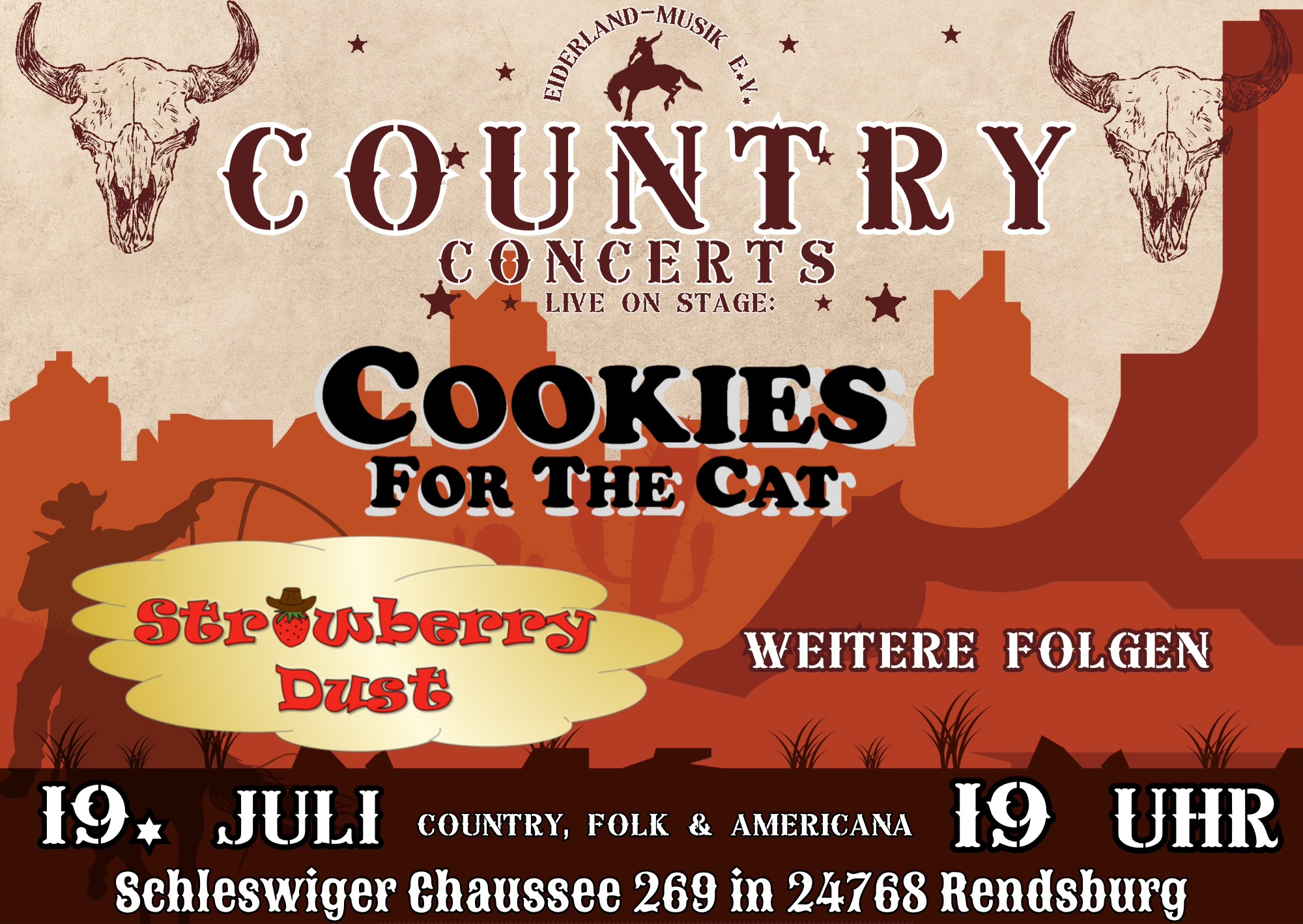 Country Concerts im Eiderland-Musik e.V.